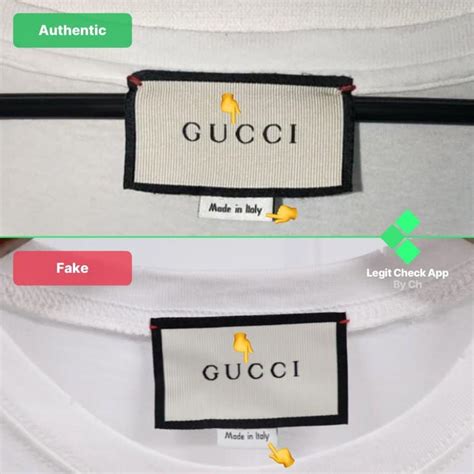 fake gucci clothes|authentic gucci clothing tags.